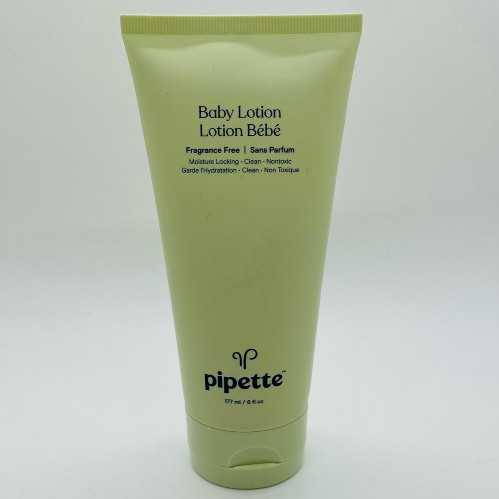 NWT Pipette Baby Lotion Fragrance Free Moisture Locking 6 oz